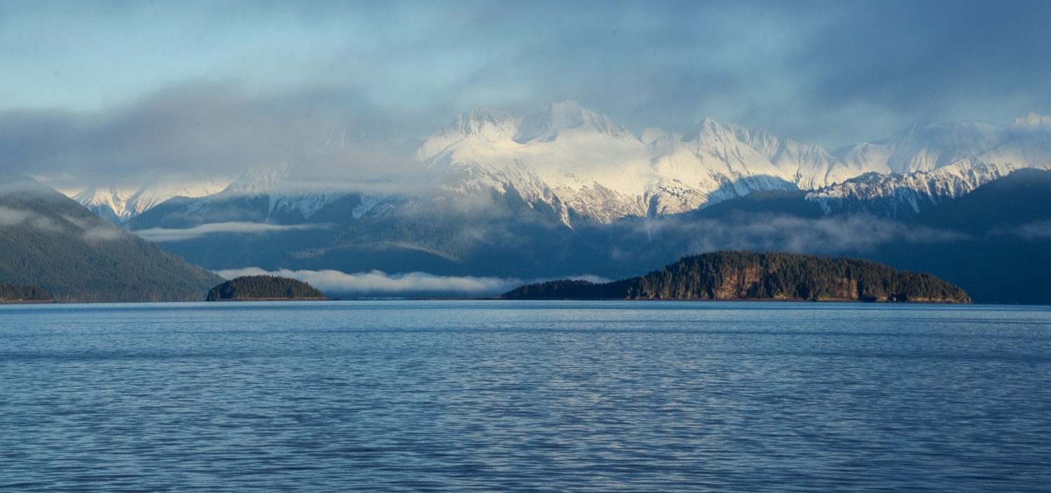 coastal landforms in glacier bay national park